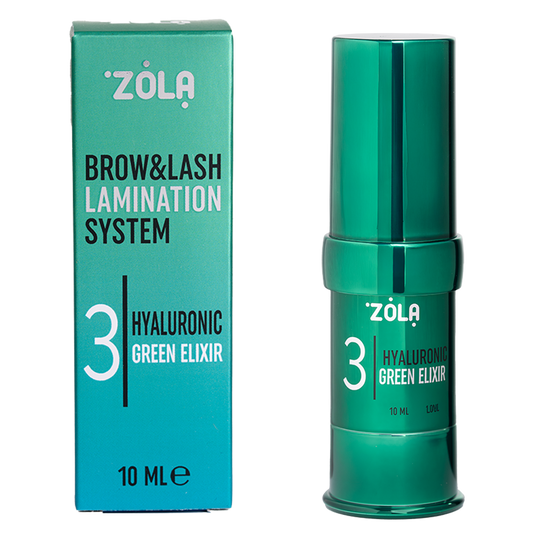 ZOLA Color Lab Склад для ламінування 03 Hyaluronic Green Elixir