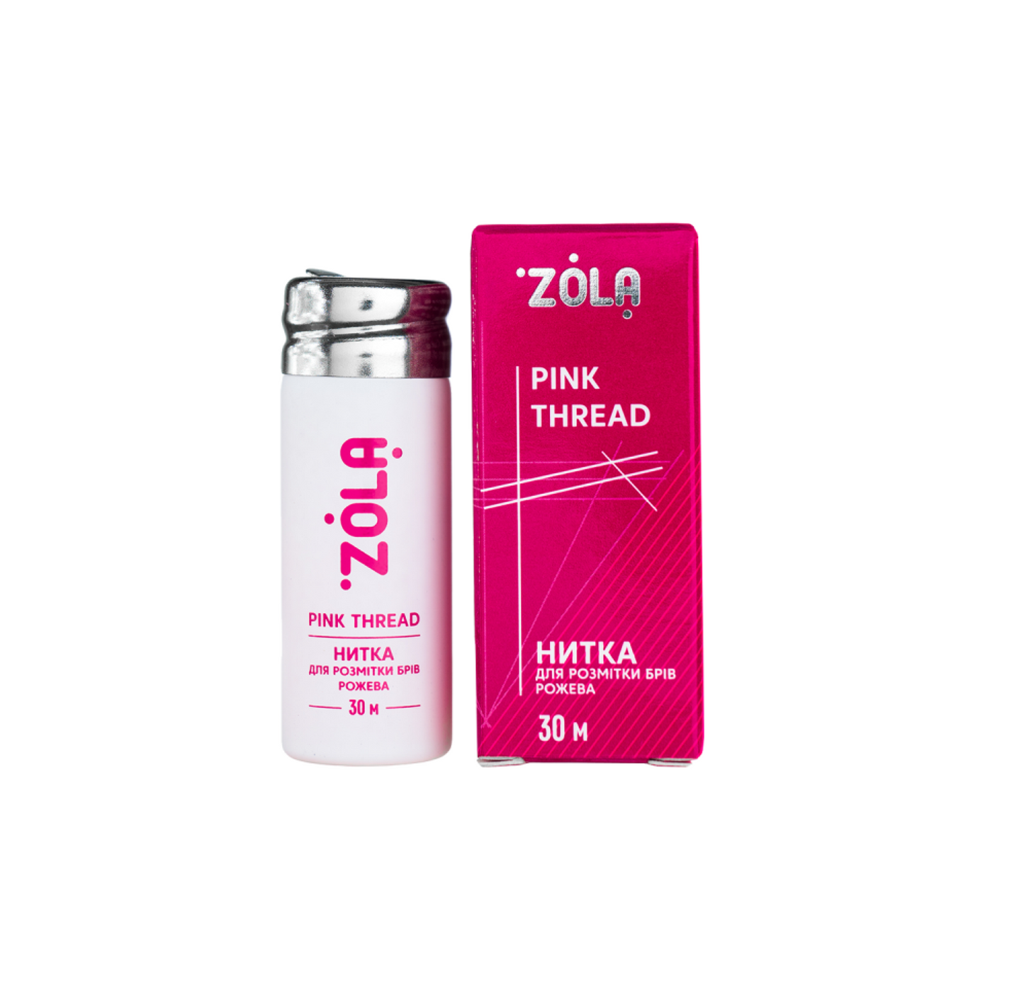 ZOLA НИТКА ДЛЯ РАЗМЕТКИ 30 М (РОЖЕВА)