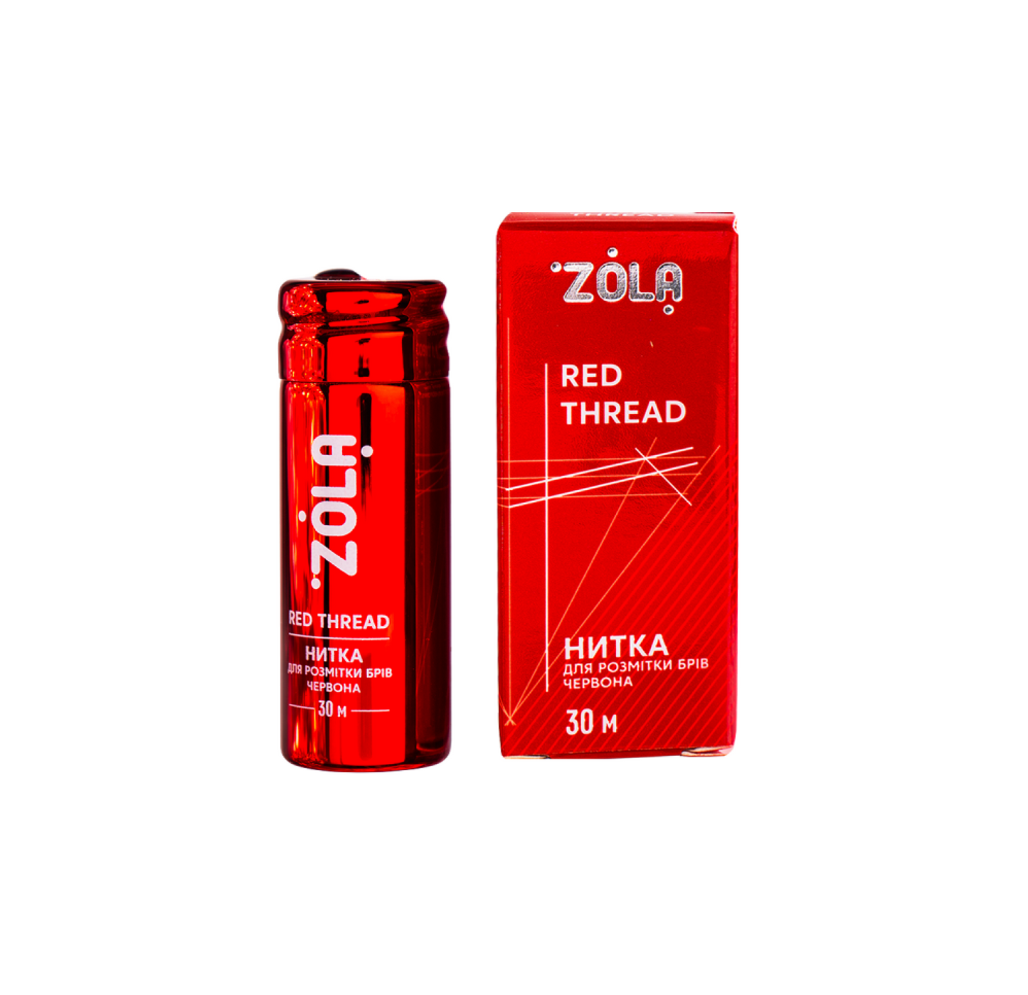 ZOLA НИТКА ДЛЯ РАЗМЕТКИ 30 М (КРАСНАЯ)