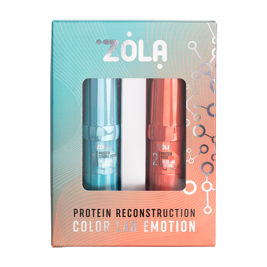 ZOLA EMOTION COLOR LAB Набір для ламінування BROW&LASH PROTEIN RECONSTRUCTION SYSTEМ