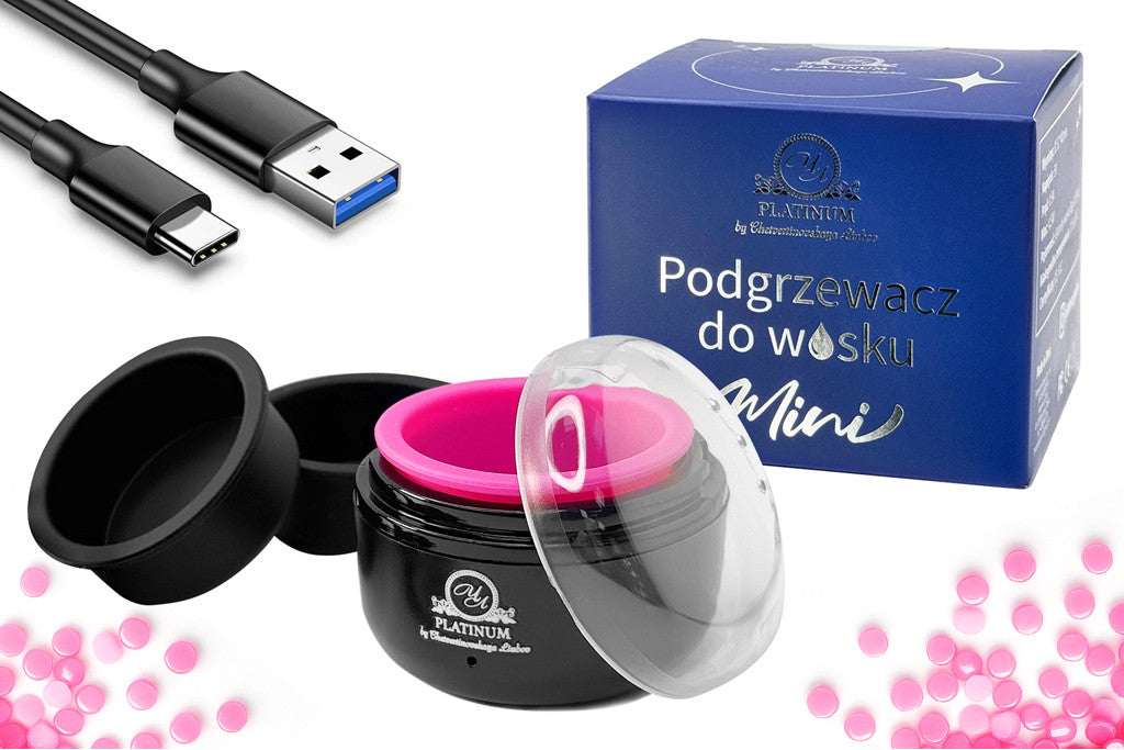 Воскоплав МІНІ – компактний воскоплав для брів, працює від Power Bank PLATINUM