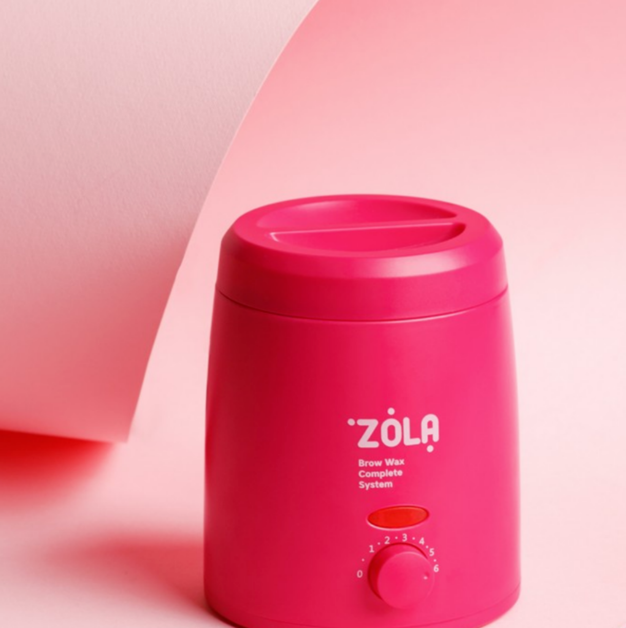 Воскоплав для банки Zola, розовый