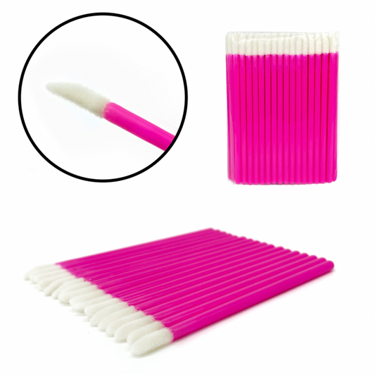 Макробраші в пакеті яскраво рожеві (50шт/уп)