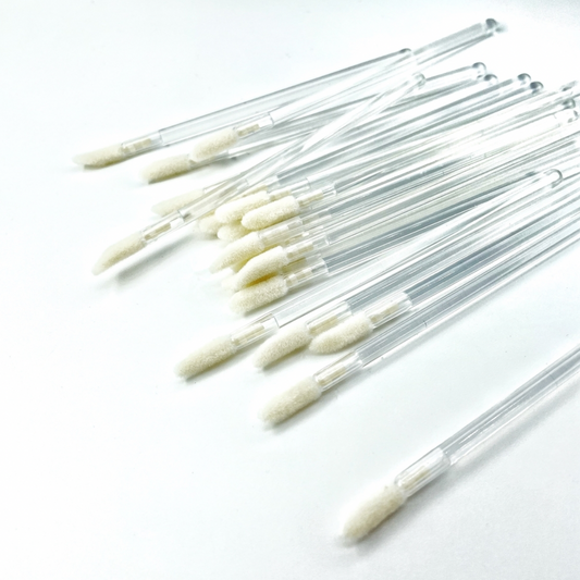 Макробраші глітерні в пакеті прозорі (50шт/уп)