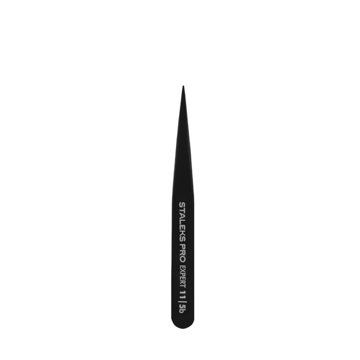 Пинцет для бровей STALEKS EXPERT 11 TYPE 5b (точечный), черный