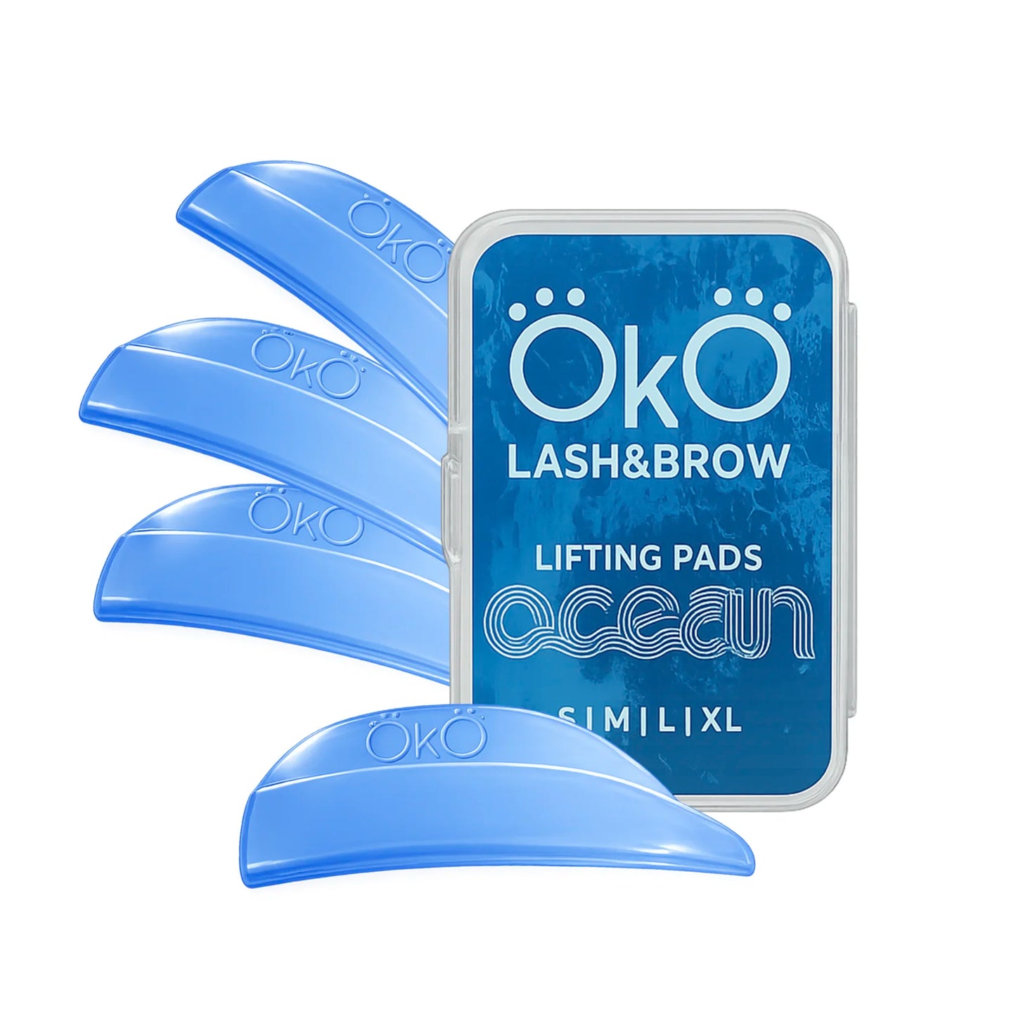 Валики для ламінування вій Ocean OKO Lash&Brow (для нижньої третини)