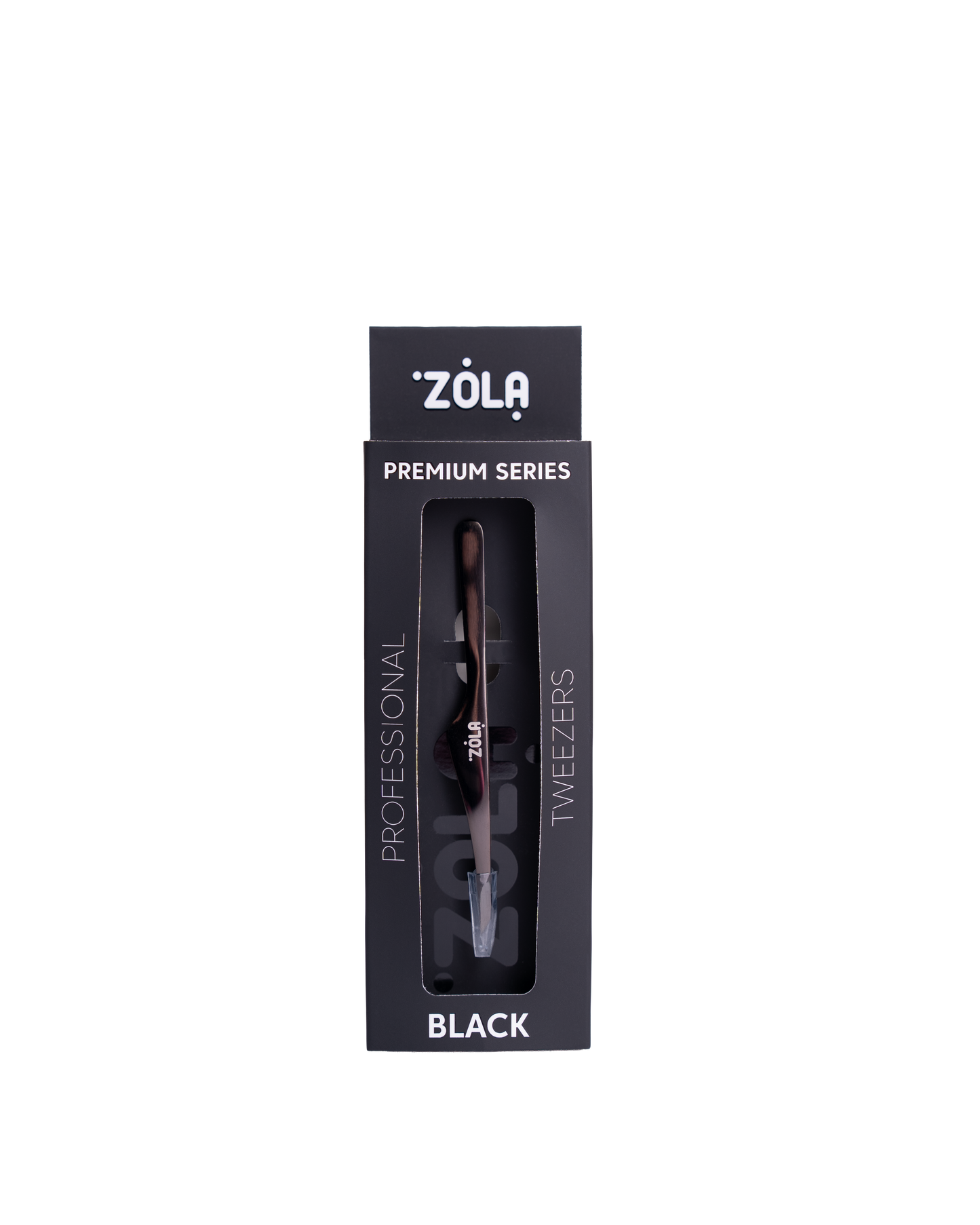 ZOLA Пінцет професійний преміум серія BLACK