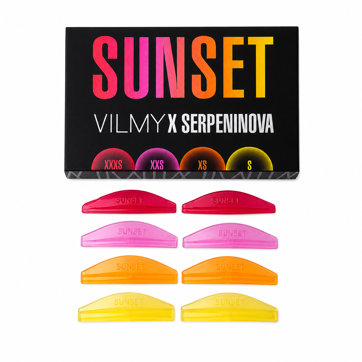 VILMY x SERPENINOVA Валики SUNSET 4шт (XXXS,XXS,XS,S)