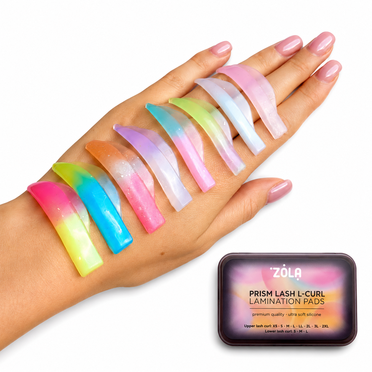Zola Валики для ламінування вій Prism Lash L-Curl