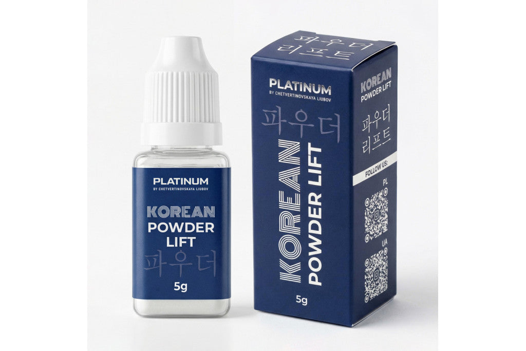 Korean Powder Lift пудра для корейського ламінування вій, 5 г PLATINUM