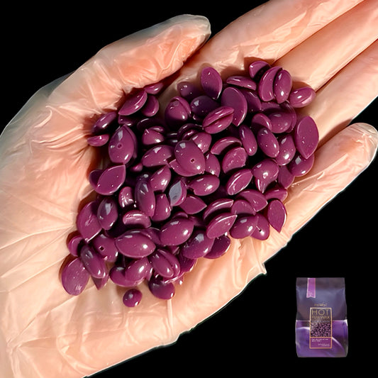 Гарячий плівковий віск в гранулах Italwax - Слива, 500 г