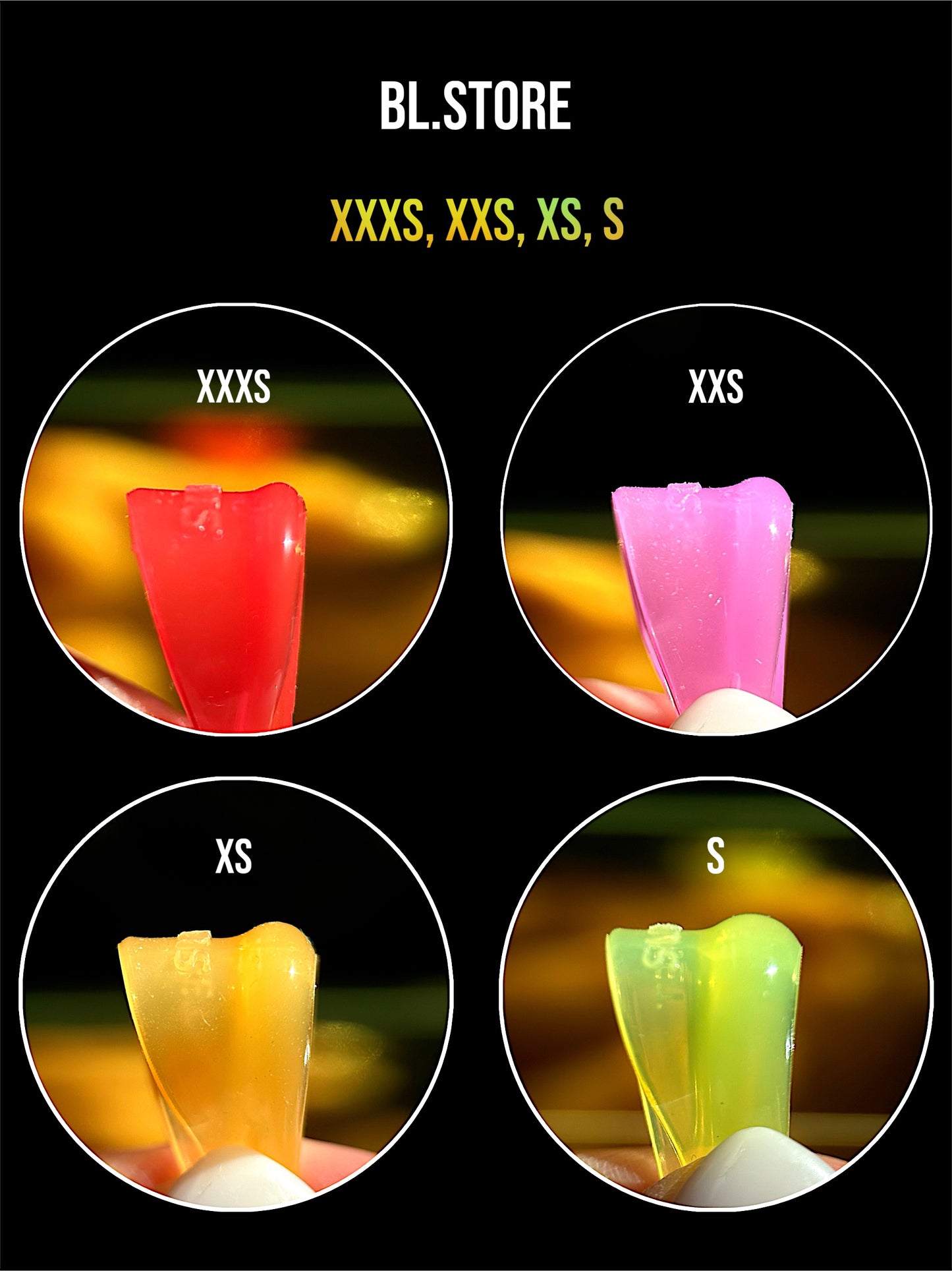 VILMY x SERPENINOVA Валики SUNSET 4шт (XXXS,XXS,XS,S)