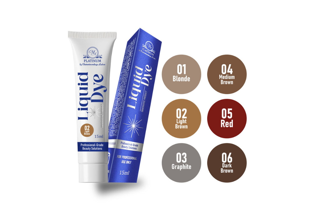 Рідка фарба для брів PLATINUM 01 Blonde