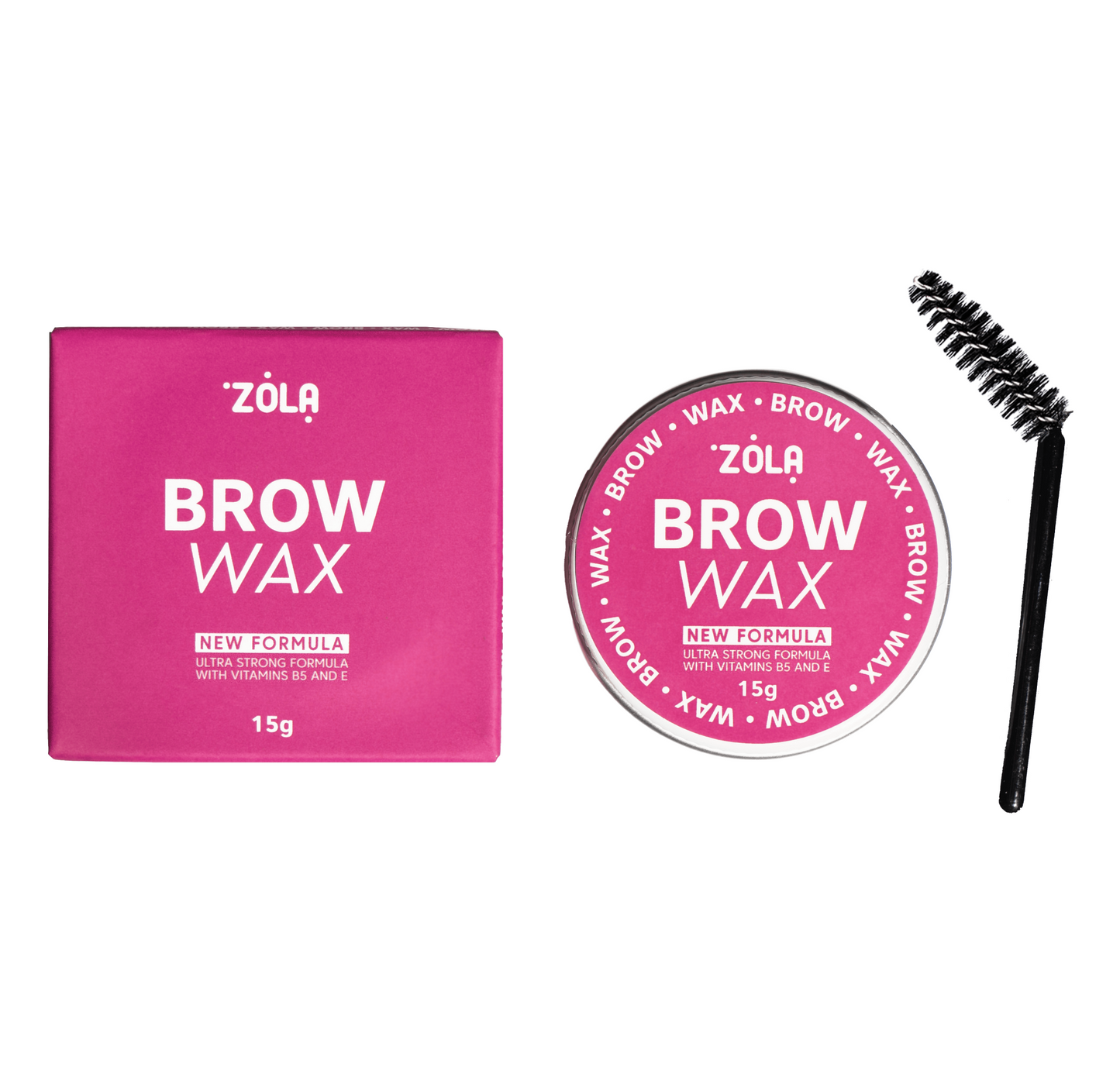 ZOLA воск для фиксации бровей Brow Wax 15 гр