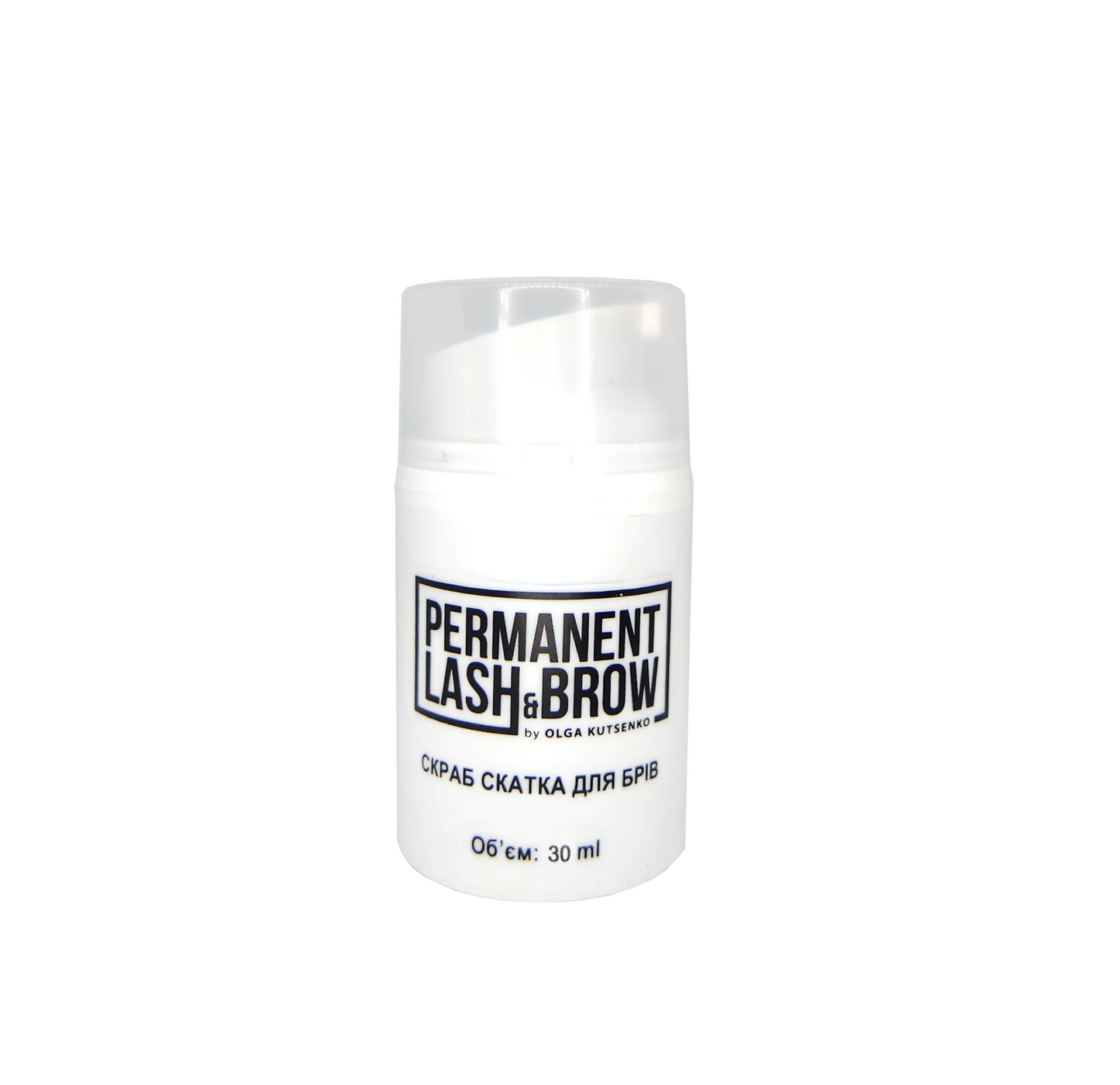 Скраб скатка для бровей Permanent Lash&Brow