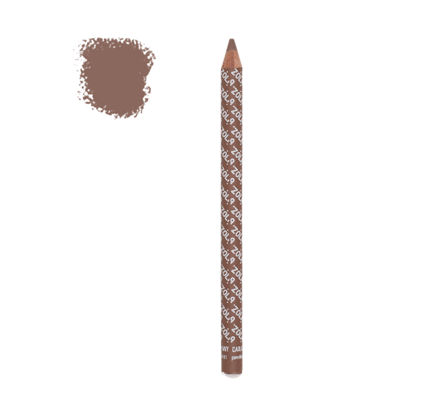 ZOLA Карандаш для бровей пудровый POWDER BROW PENCIL CARAMEL