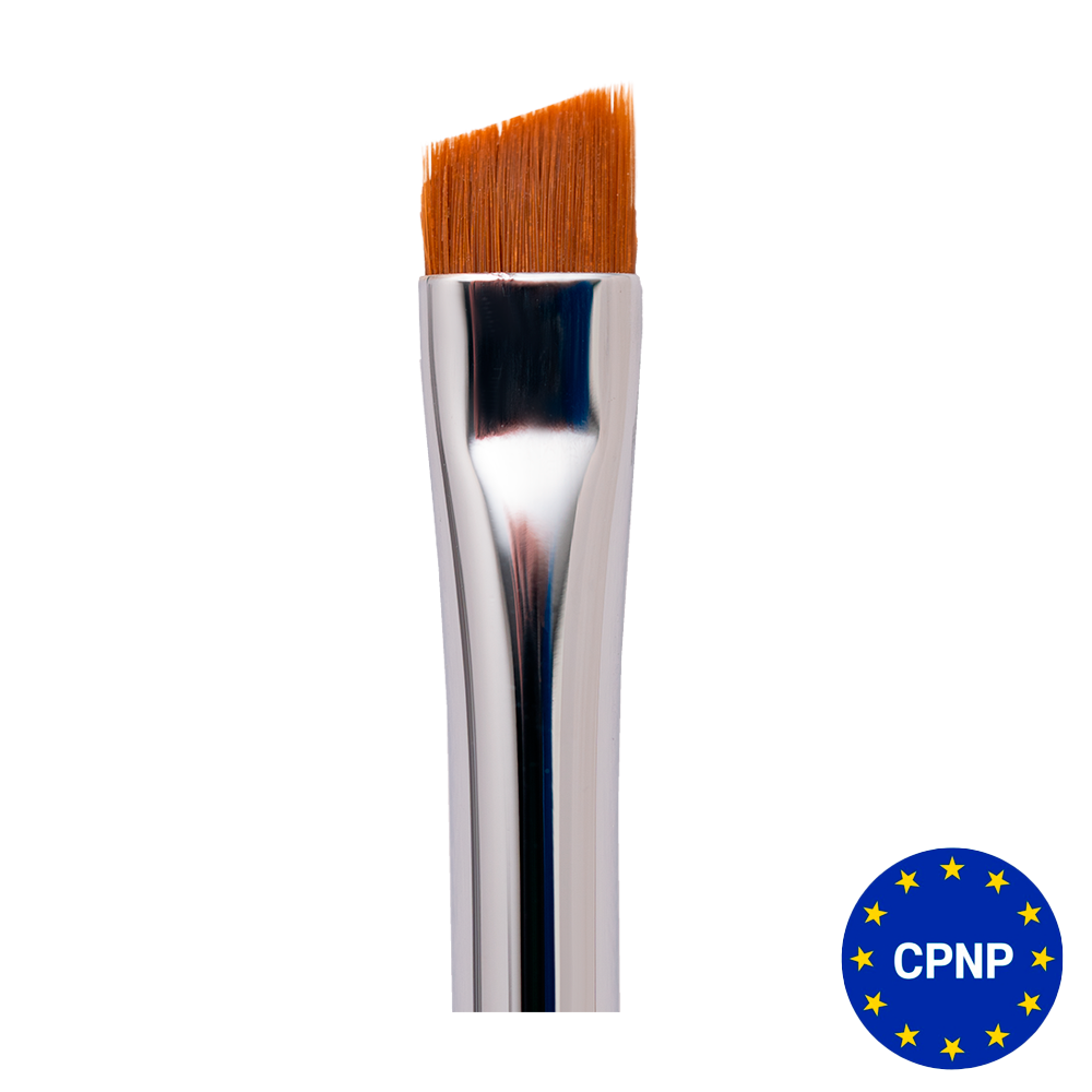 ZOLA Вузький скошений пензель для професійного оформлення брів 06