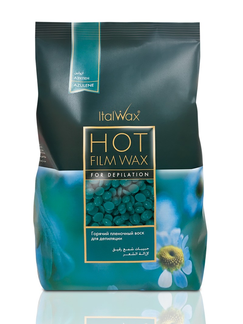 Горячий пленочный воск в гранулах Italwax – Азулен, 500 г