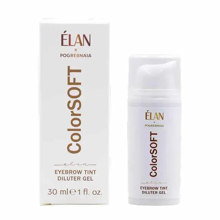 Гель-розчинник Elan для фарбування брів ColorSOFT 30 мл