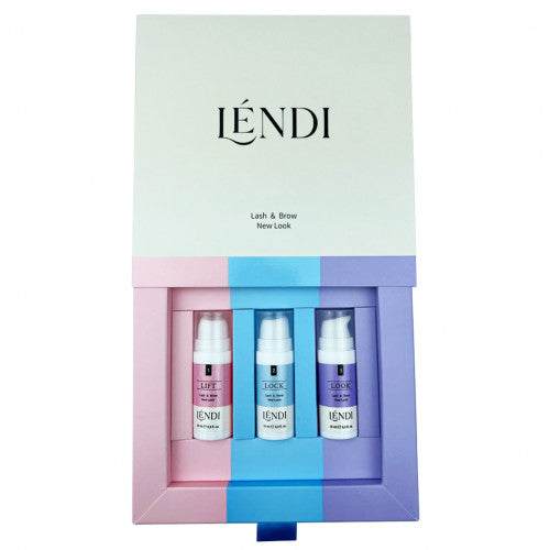Lendi Набор складов для ламинирования ресниц и бровей 3х10мл "Lash & Brow New Look"