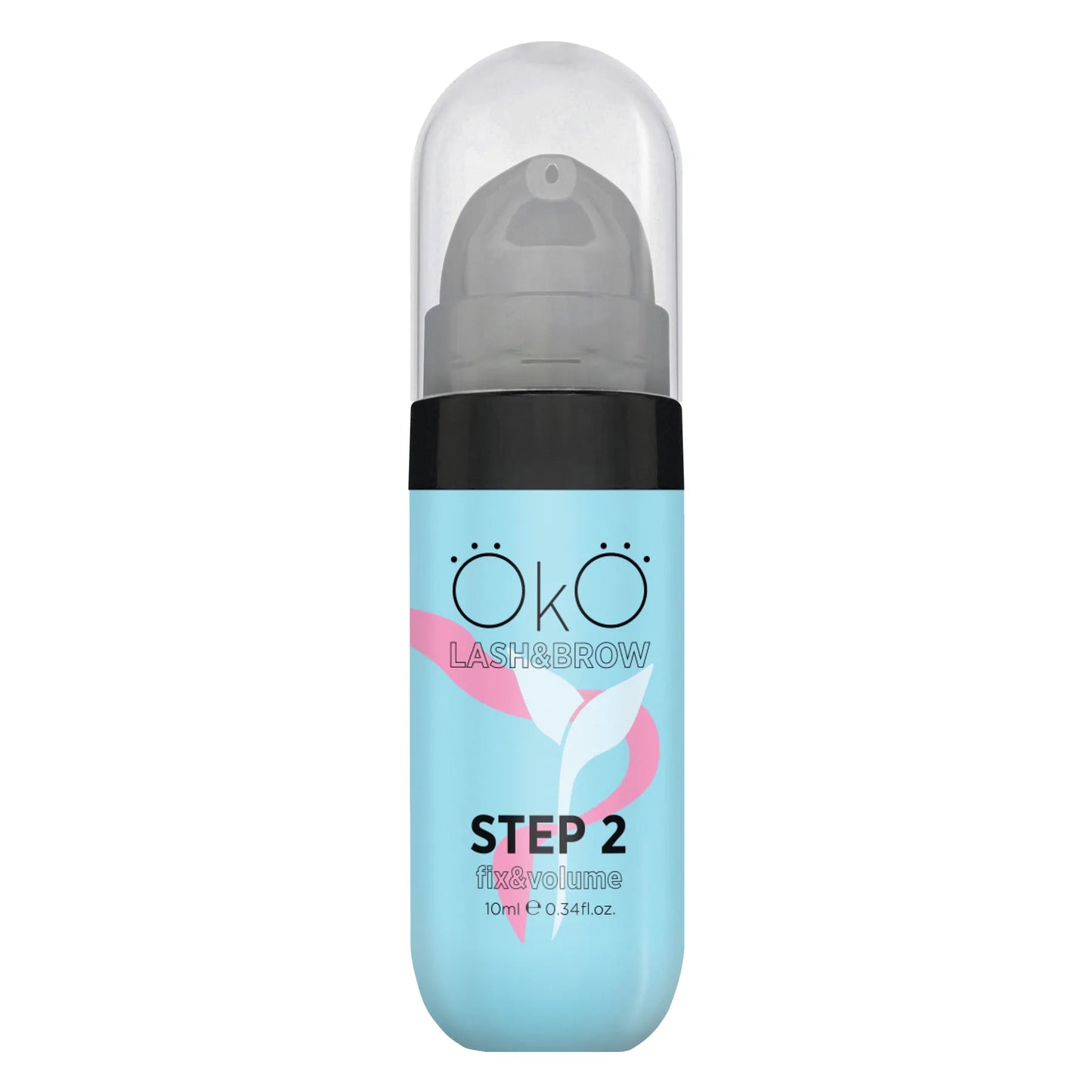 OKO Средства для ламинирования ресниц и бровей STEP 2 FIX & VOLUME, 10 мл