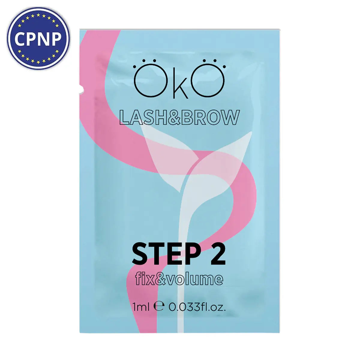 OKO Средства для ламинирования ресниц и бровей STEP 2 FIX & VOLUME