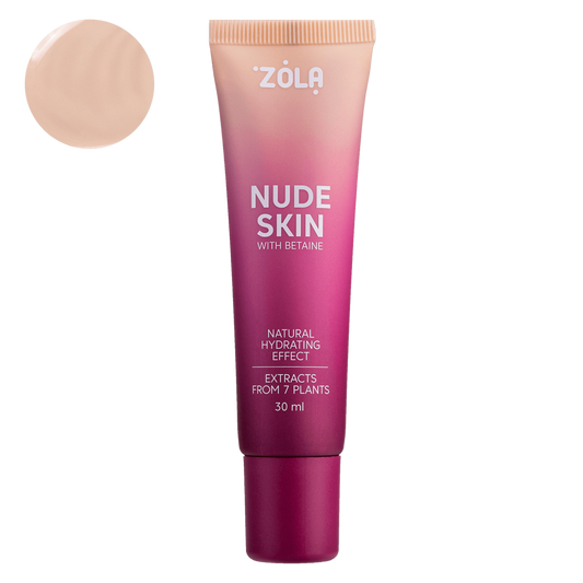 ZOLA Основа тональна NUDE SKIN 01 LIGHT