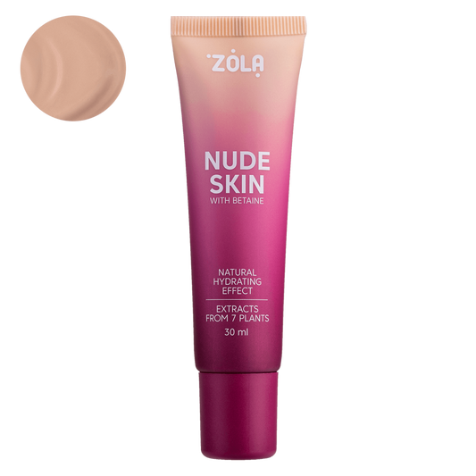 ZOLA Основа тональна NUDE SKIN 02 MEDIUM