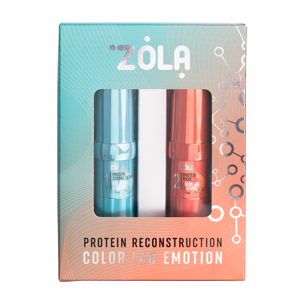 ZOLA EMOTION COLOR LAB Набір для ламінування BROW&LASH PROTEIN RECONSTRUCTION SYSTEМ