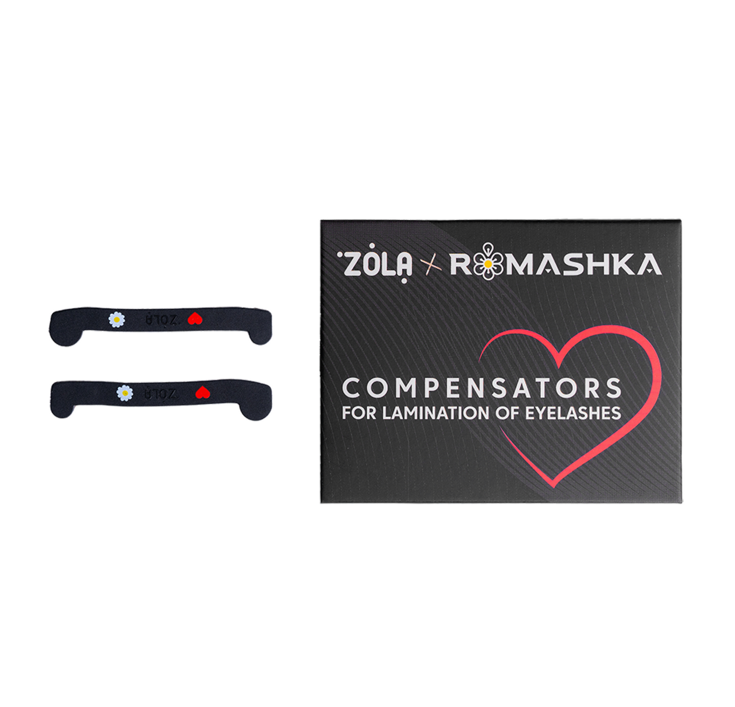 ZOLA КОМПЕНСАТОРИ ДЛЯ ЛАМІНУВАННЯ ВІЙ COMPENSATORS FOR LAMINATION OF EYELASHES