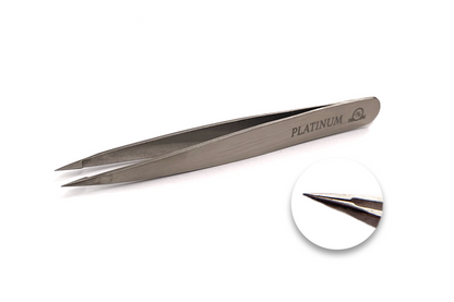Пінцет точковий довгий PLATINUM