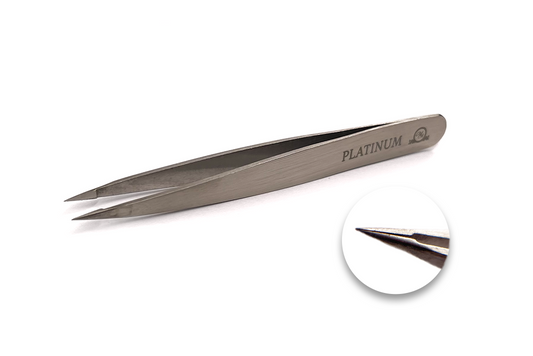 Пінцет точковий довгий PLATINUM