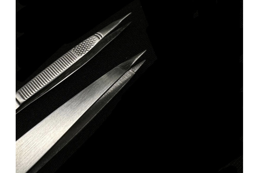 Пінцет точковий довгий PLATINUM