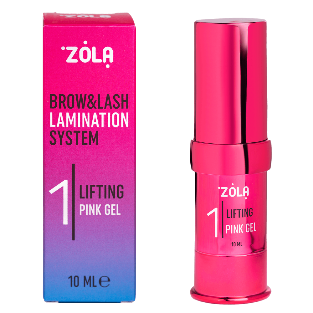 ZOLA СКЛАД ДЛЯ ЛАМІНУВАННЯ 01 LIFTING PINK GEL