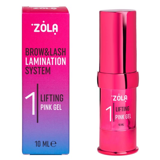 ZOLA СКЛАД ДЛЯ ЛАМІНУВАННЯ 01 LIFTING PINK GEL