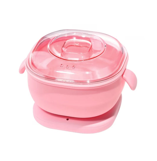 Воскоплав банковий Wax Warmer (100W, 400 мл) - силіконовий рожевий