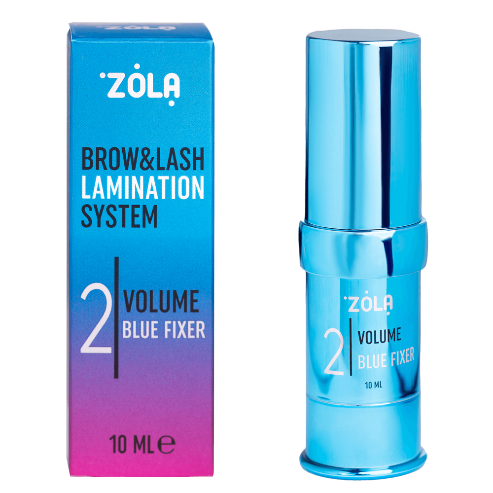 ZOLA СКЛАД ДЛЯ ЛАМІНУВАННЯ 02 VOLUME BLUE FIXER