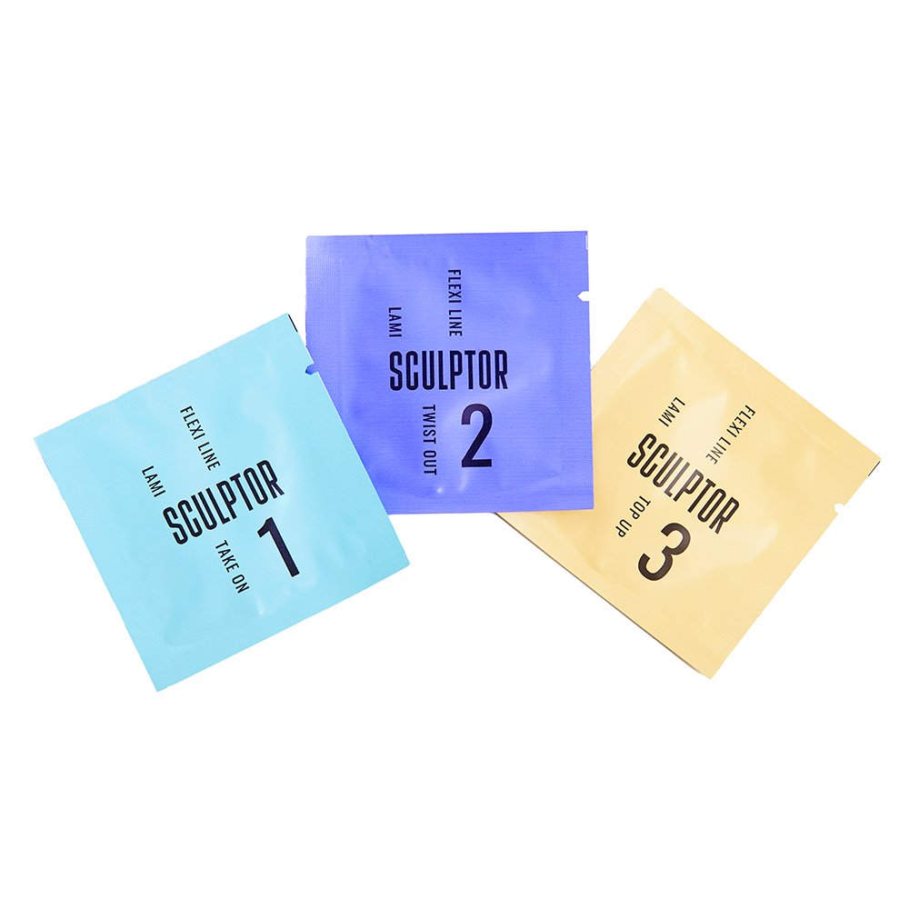 Комплекс для вій FLEXI LINE в саше 1 ml, SCULPTOR: №1 + №2 + догляд №3 у подарунок