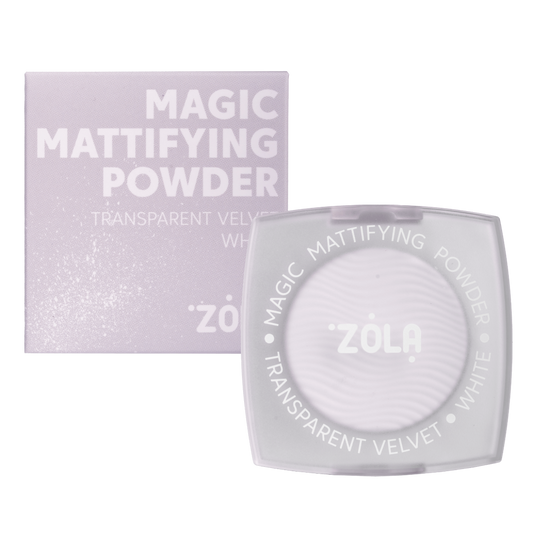 ZOLA Пудра Magic Mattifying Powder WHITE