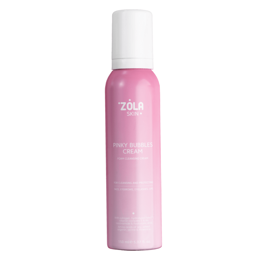 ZOLA SKIN Крем-пінка для вмивання Pinky Bubbles Cream