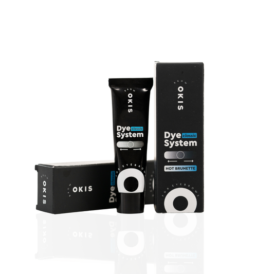 Крем-фарба для брів Hot Brunette OKIS BROW Classic Dye System 15 мл