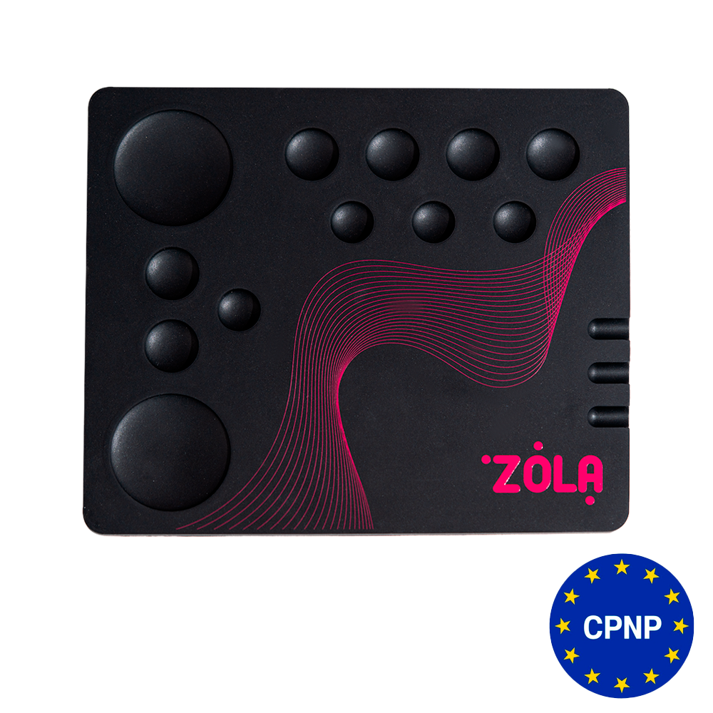 ZOLA Силіконовий килимок Mixing Pad Black (чорний)
