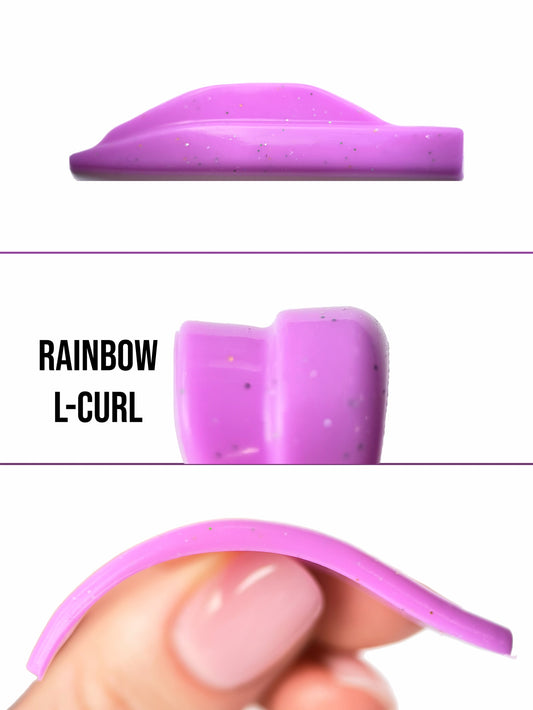 Валики для ламінування Zola Rainbow L-Curl (2s, 2.5 M, 3L, 4XL, 4.5 XLL)