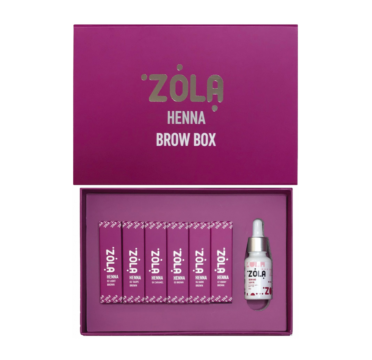 ZOLA ХНА БОКС (HENNA BOX) 6 ШТ ПО 5 ГР