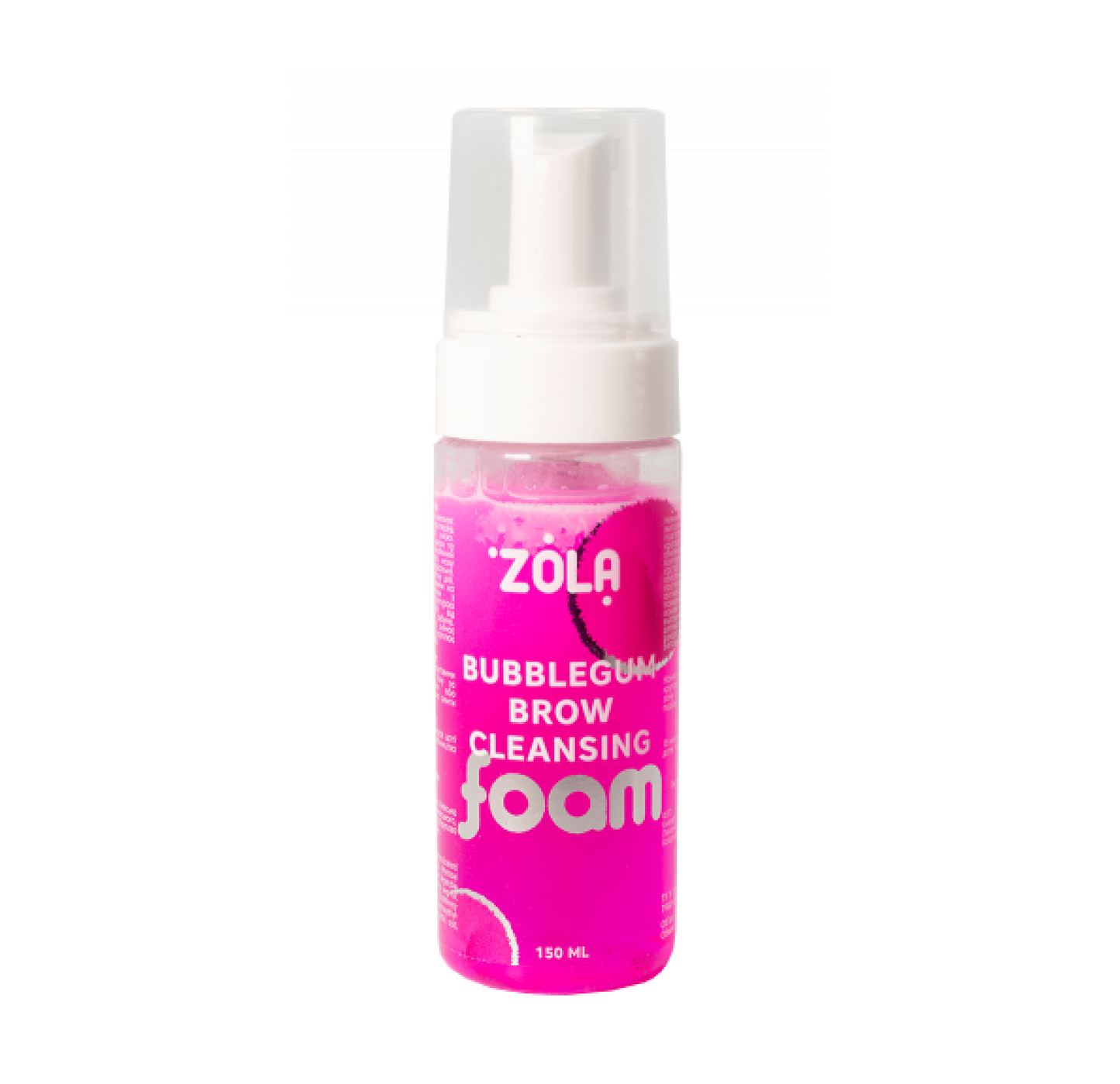 ZOLA ПІНА ДЛЯ БРІВ ОЧИЩАЮЧА РОЖЕВА BUBBLEGUM BROW CLEANSING