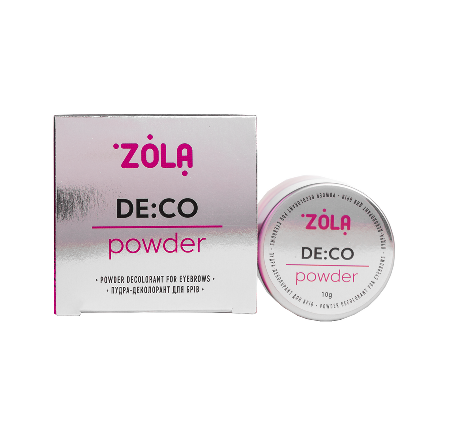 ZOLA ПУДРА-ДЕКОЛОРАНТ ДЛЯ БРІВ DE:CO POWDER