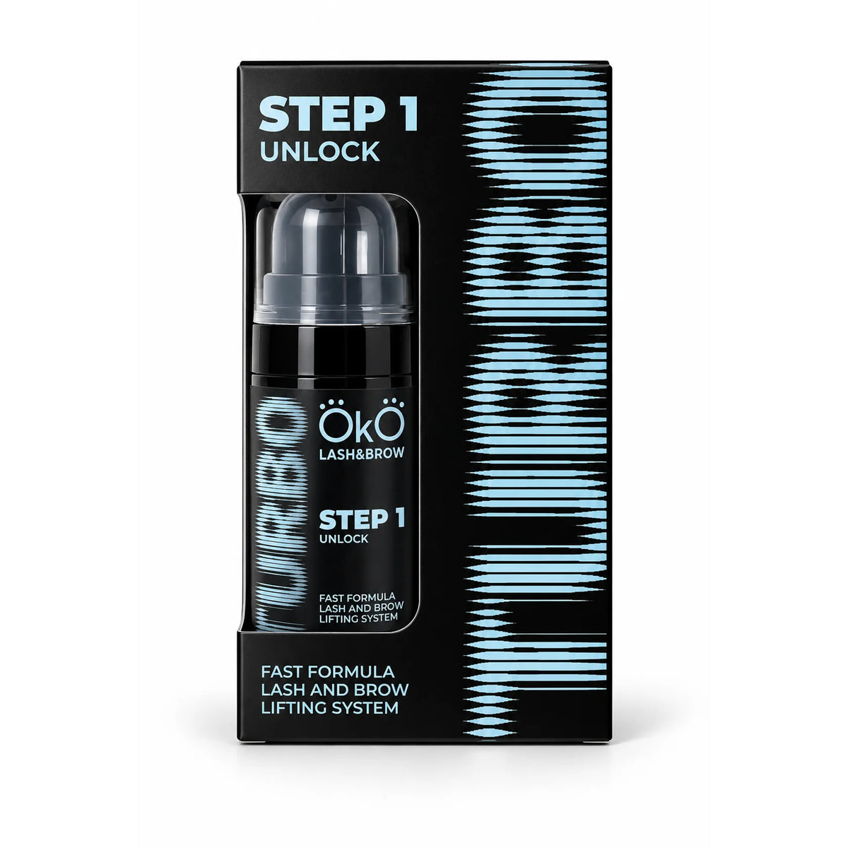 Засіб для ламінування вій та брів TURBO STEP 1 UNLOCK, 10мл