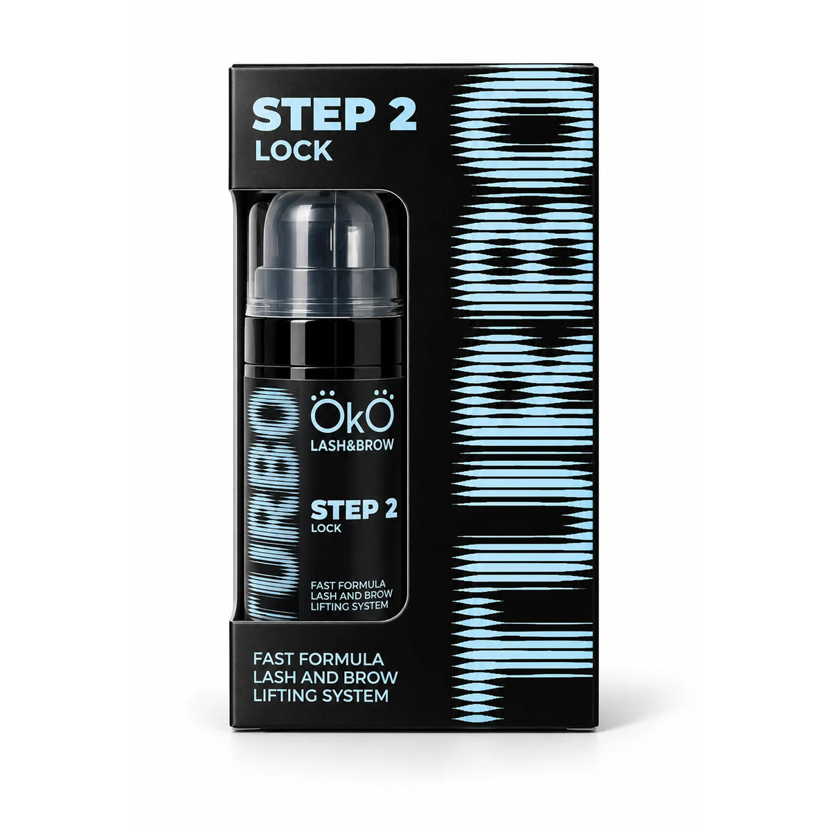 Засіб для ламінування вій та брів TURBO STEP 2 LOCK, 10мл