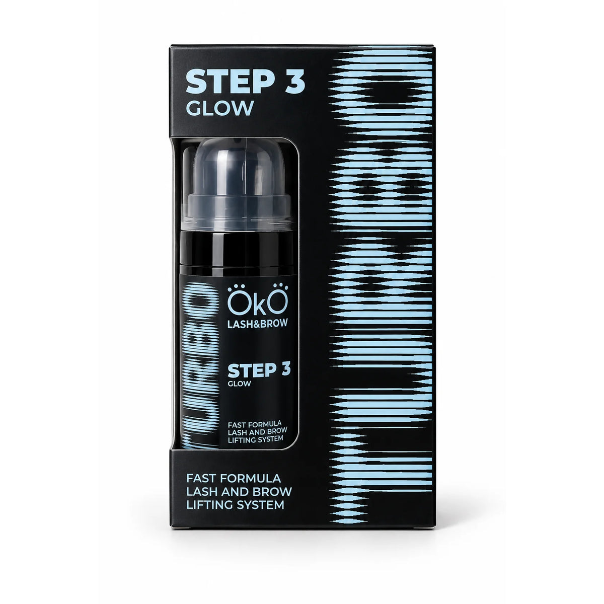 Засіб для ламінування вій та брів TURBO STEP 3 GLOW, 10мл