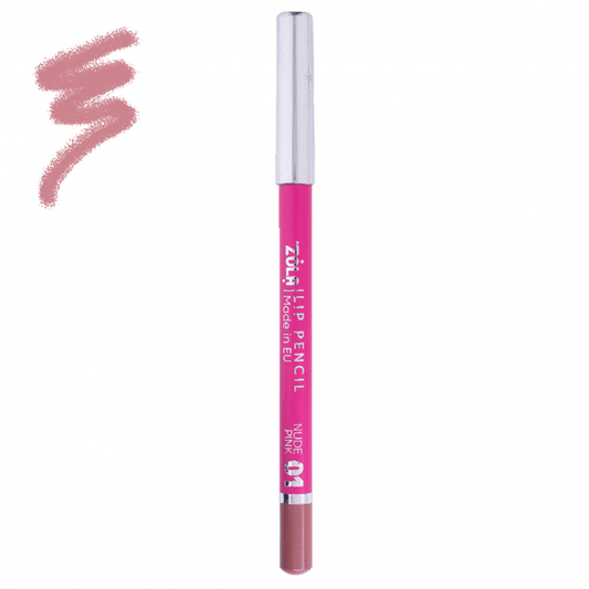 ZOLA Олівець для губ Lip Pencil 01 Nude Pink